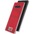 Denmark Soccer Flag Galaxy S10 Plus Skin